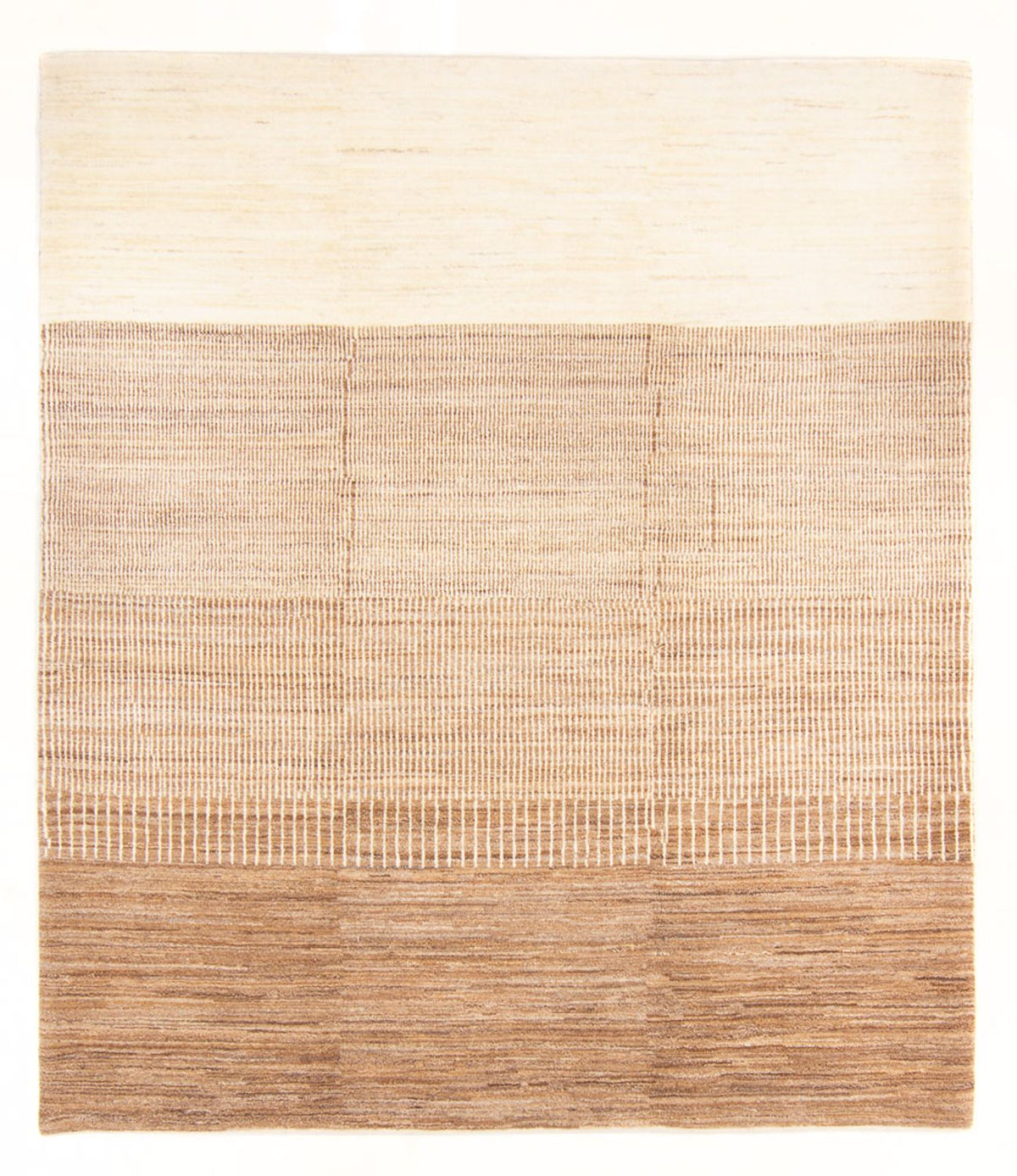 Tapis Gabbeh - Persan - 245 x 212 cm - crème