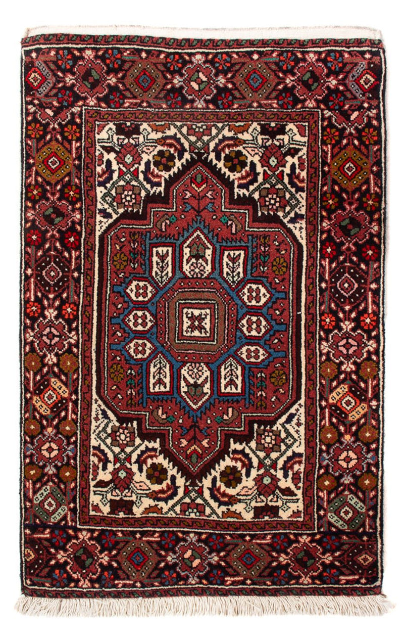 Tapis persan - Nomadic - 77 x 50 cm - rouge