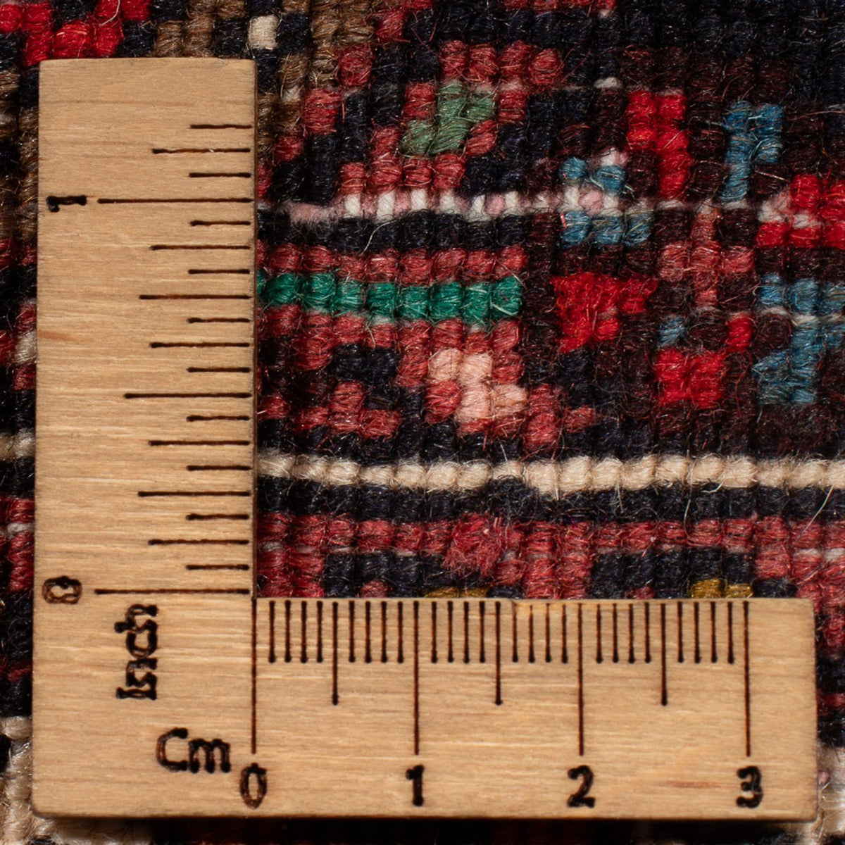 Tapis persan - Nomadic - 77 x 50 cm - rouge