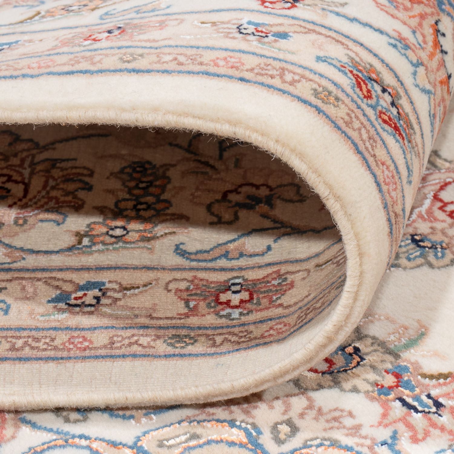 Tapis persan - Tabriz - Royal - 248 x 197 cm - crème