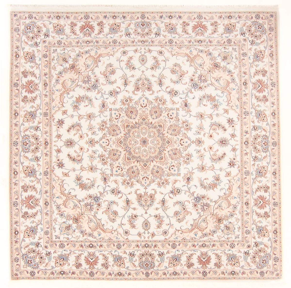 Tapis persan - Tabriz - Royal carré  - 205 x 200 cm - crème