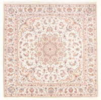 Tapis persan - Tabriz - Royal carré  - 205 x 200 cm - crème