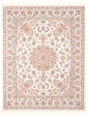 Tapis persan - Tabriz - Royal - 198 x 152 cm - crème