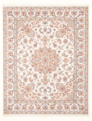Tapis persan - Tabriz - Royal - 198 x 152 cm - crème
