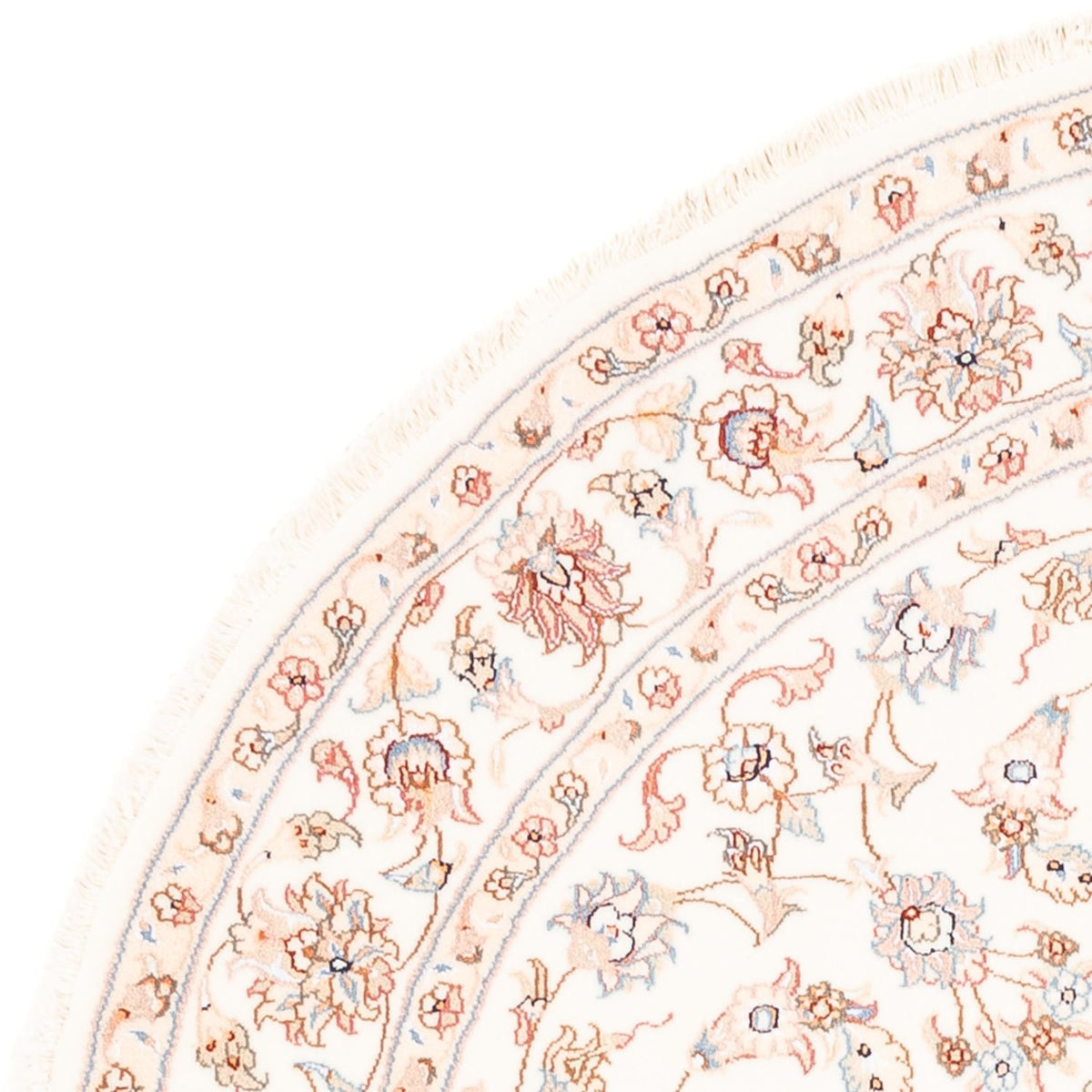 Tapis persan - Tabriz ronde  - 150 x 150 cm - crème