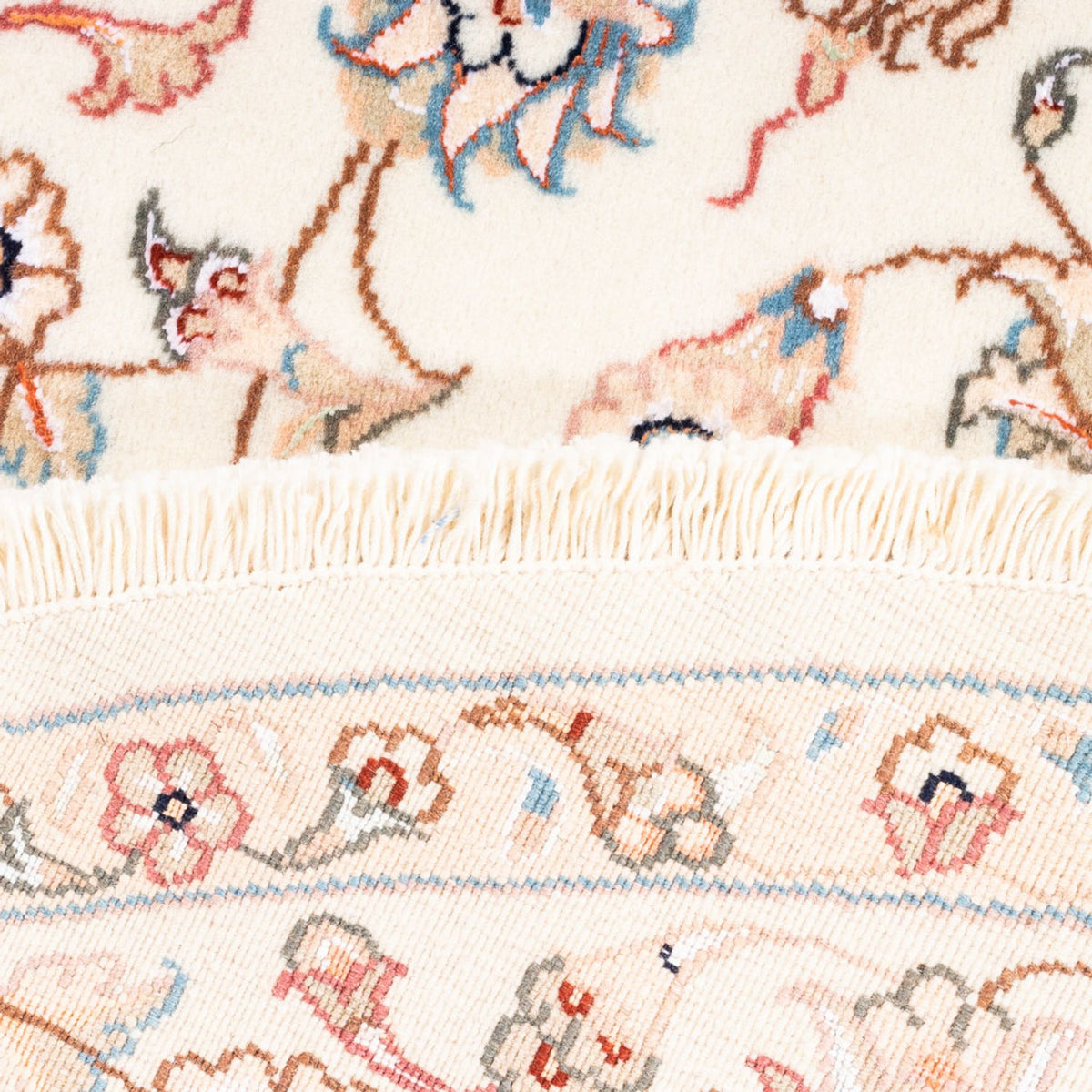 Tapis persan - Tabriz ronde  - 150 x 150 cm - crème