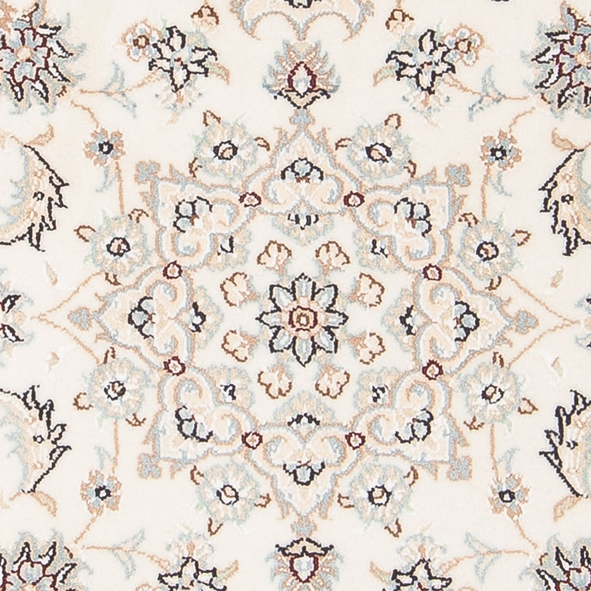 Tapis persan - Nain - Premium - 120 x 80 cm - crème