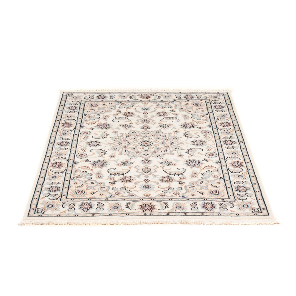 Tapis persan - Nain - Premium - 120 x 80 cm - crème