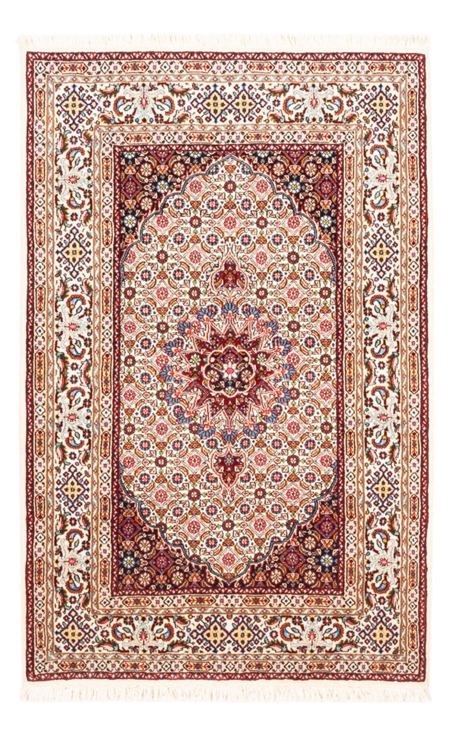 Tapis persan - Classique - 149 x 100 cm - crème