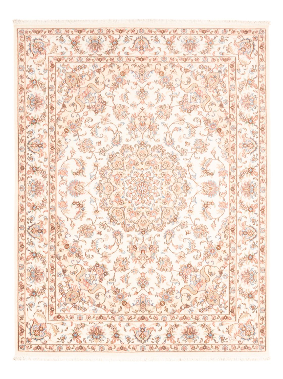 Tapis persan - Tabriz - 195 x 150 cm - crème