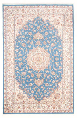 Tapis persan - Tabriz - Royal - 300 x 200 cm - bleu clair