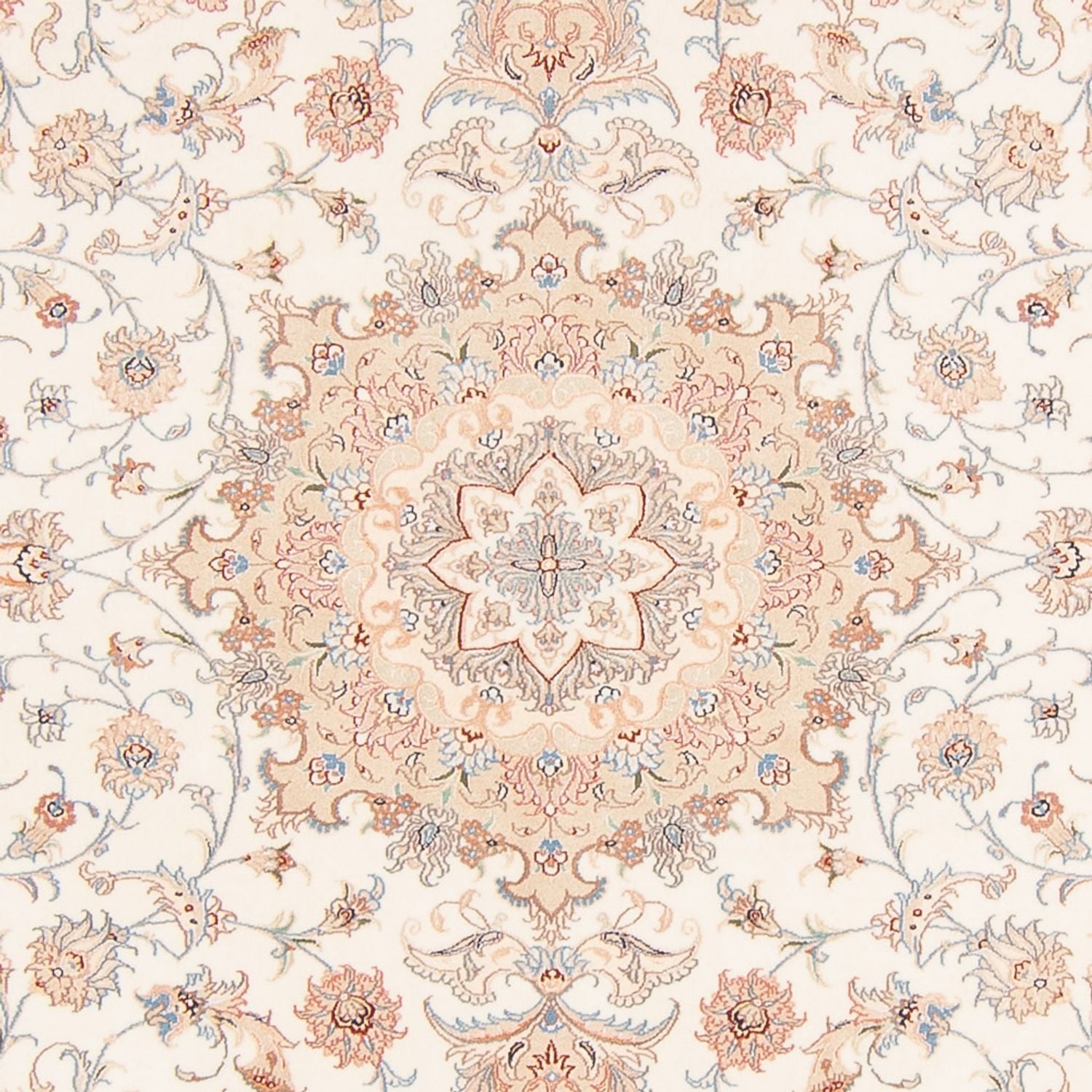 Tapis persan - Tabriz - Royal - 243 x 198 cm - crème