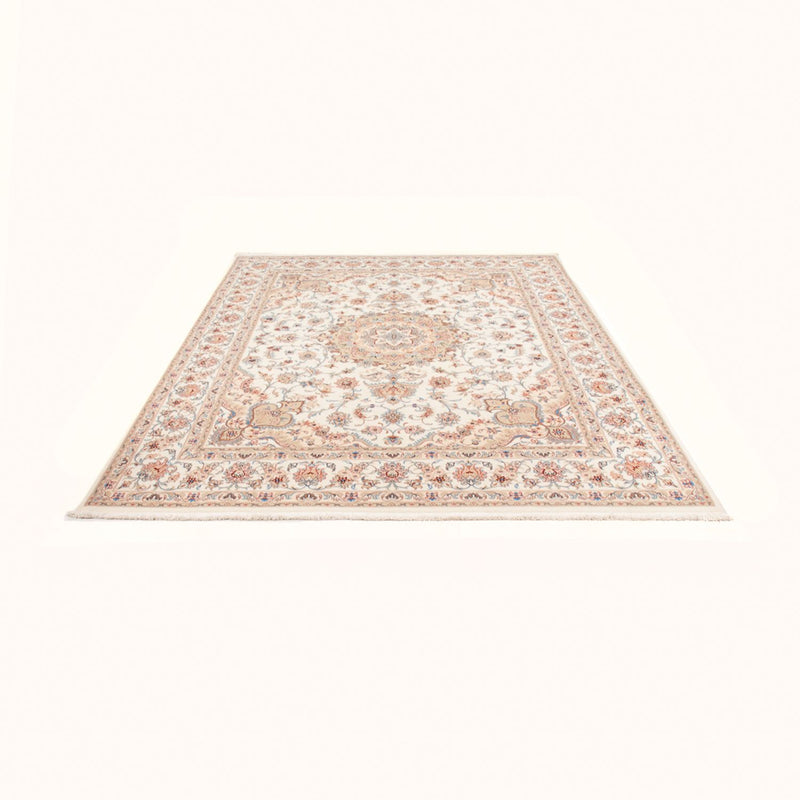 Tapis persan - Tabriz - Royal - 243 x 198 cm - crème