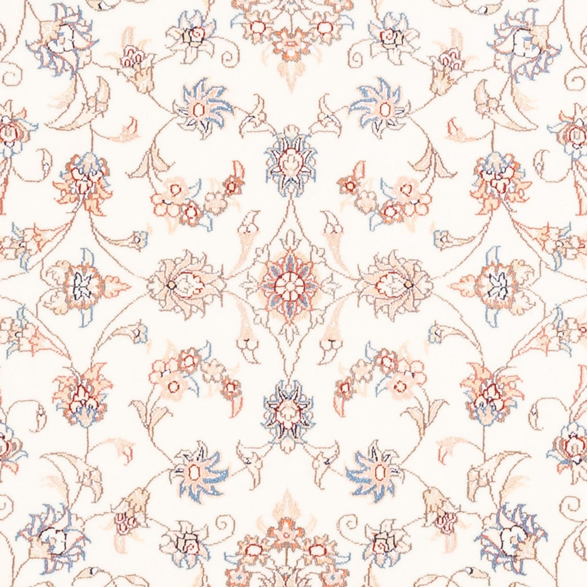 Tapis persan - Tabriz ronde  - 152 x 146 cm - crème