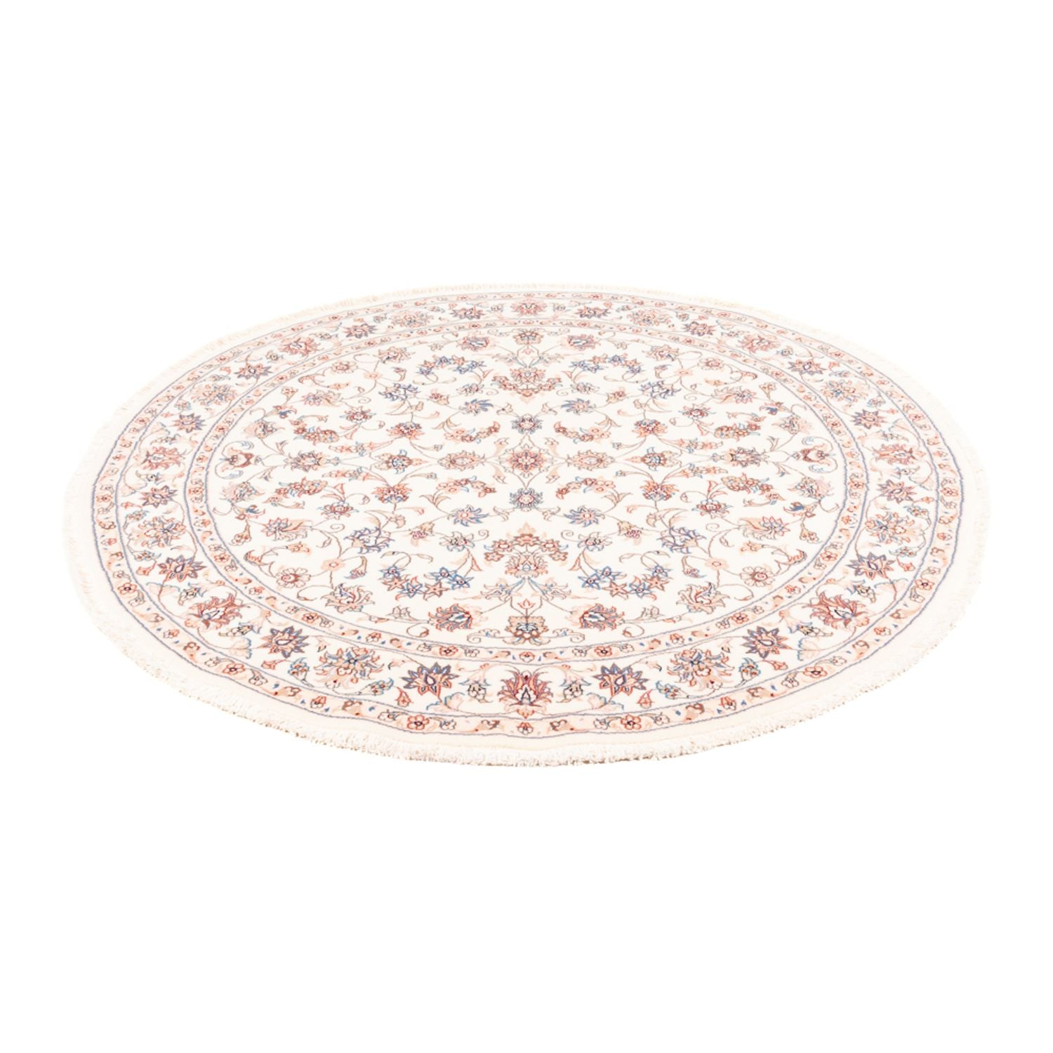 Tapis persan - Tabriz ronde  - 152 x 146 cm - crème