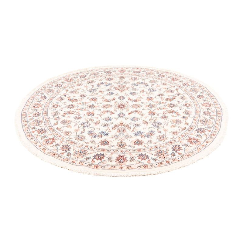 Tapis persan - Tabriz ronde  - 152 x 146 cm - crème