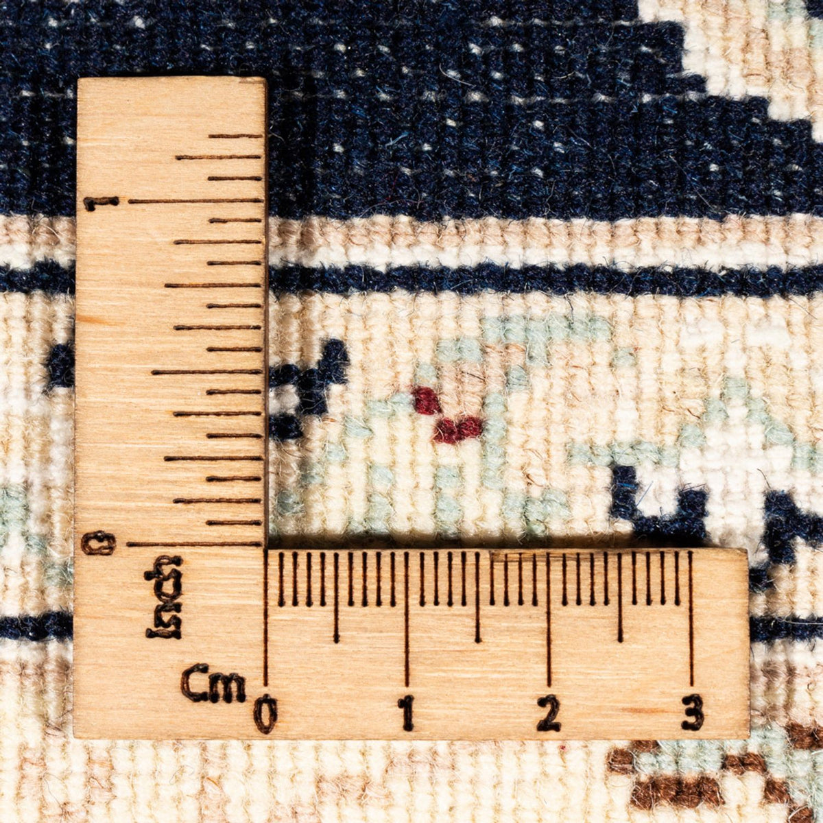 Tapis persan - Nain - Premium - 158 x 105 cm - bleu foncé