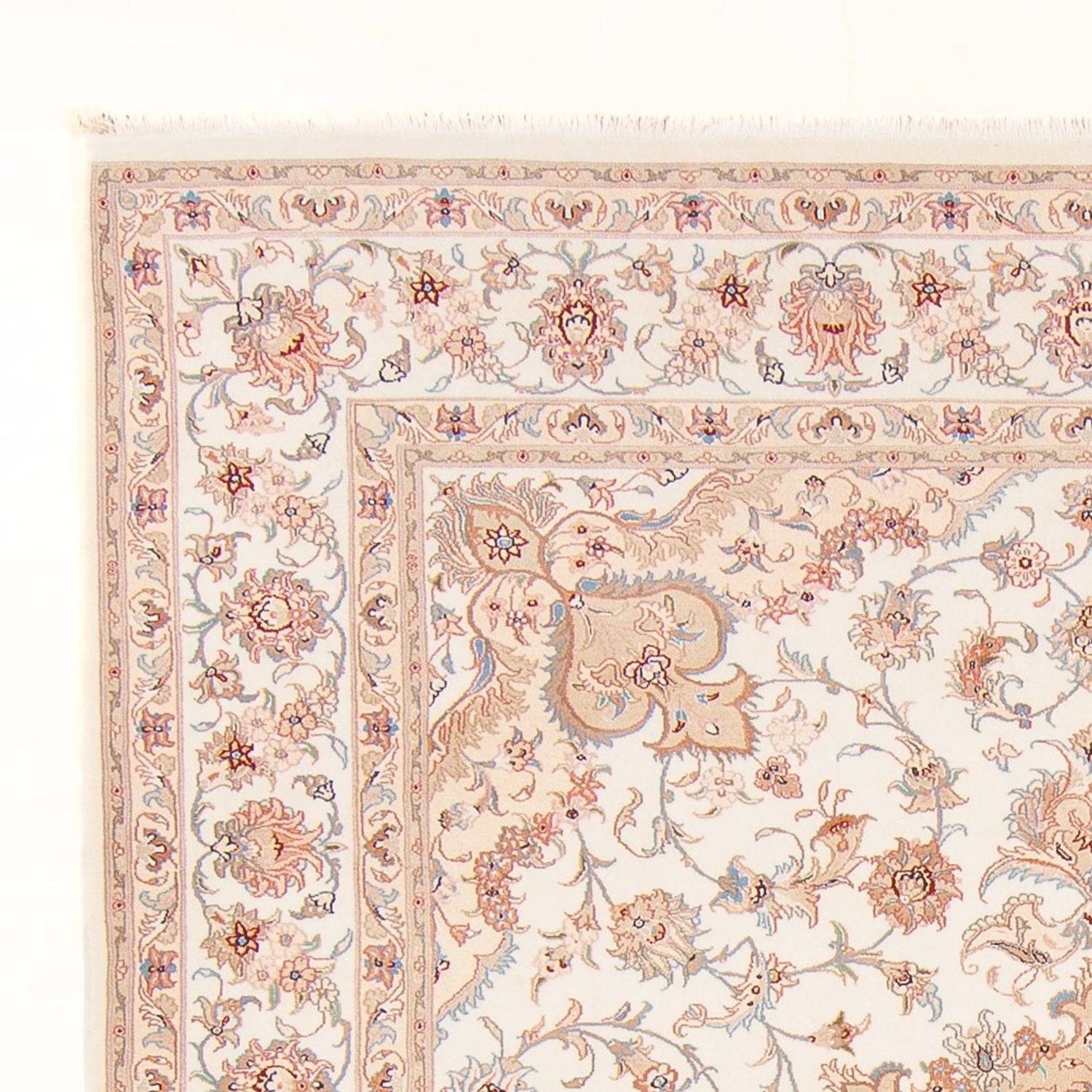 Tapis persan - Tabriz - Royal - 252 x 200 cm - crème