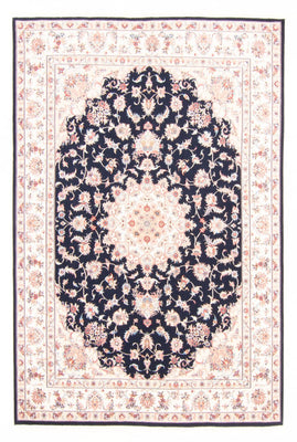 Tapis persan - Tabriz - Royal - 233 x 168 cm - bleu foncé