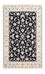 Tapis persan - Nain - Premium - 182 x 120 cm - bleu foncé
