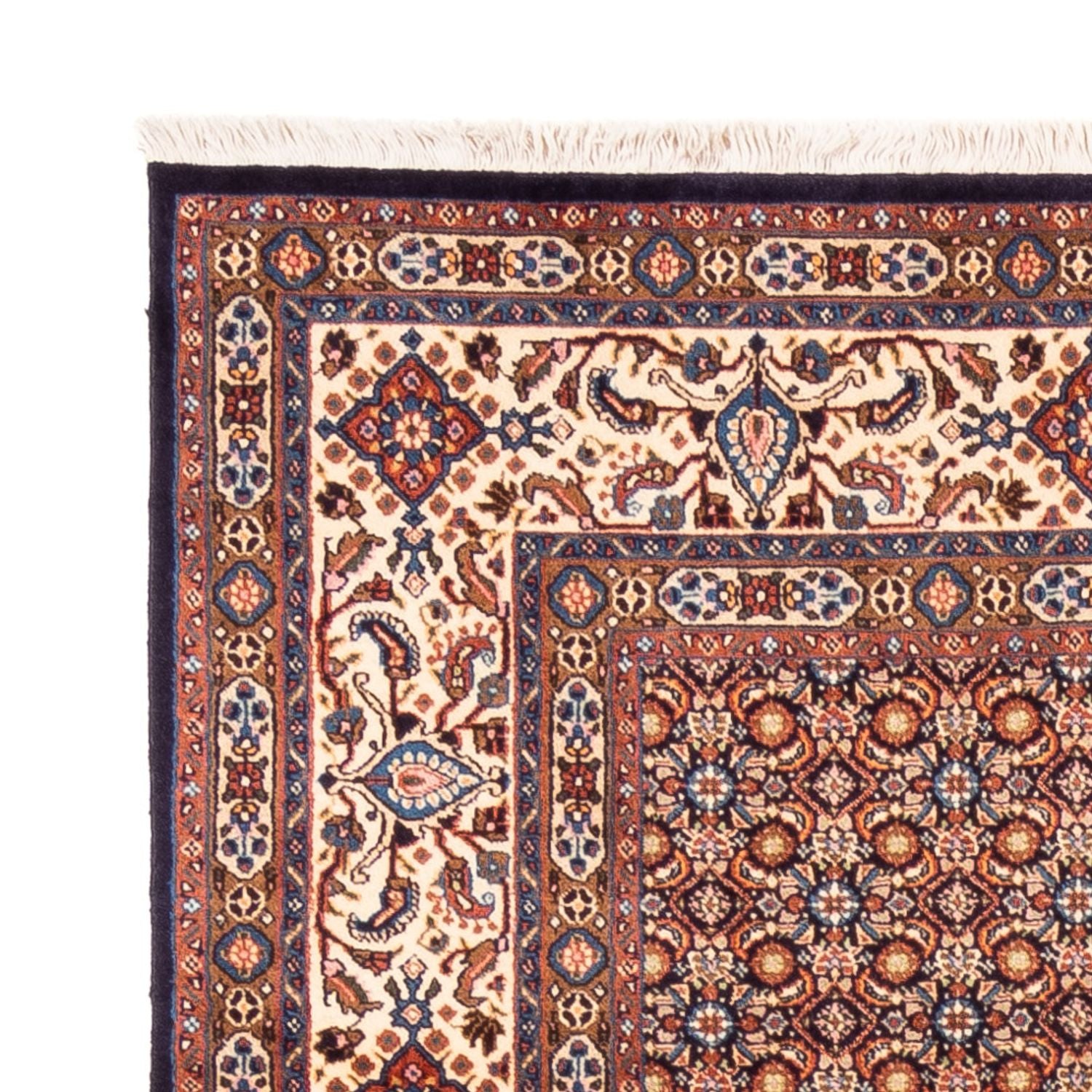 Tapis persan - Classique - 246 x 193 cm - beige foncé