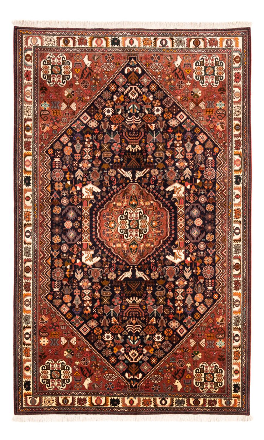 Tapis persan - Nomadic - 250 x 160 cm - bleu foncé