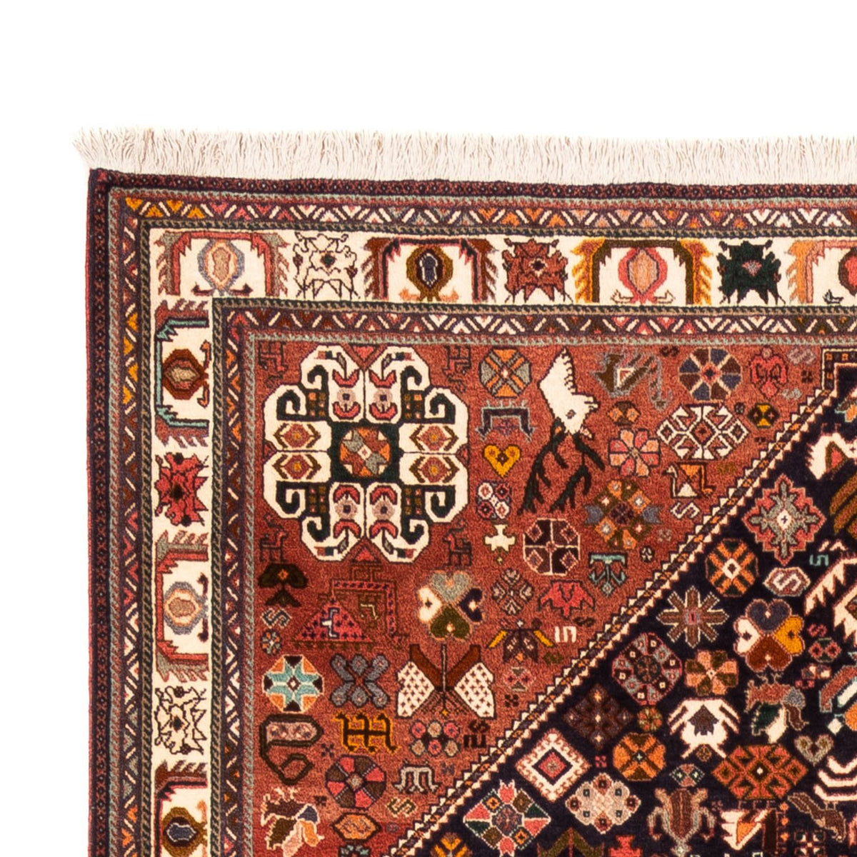 Tapis persan - Nomadic - 250 x 160 cm - bleu foncé