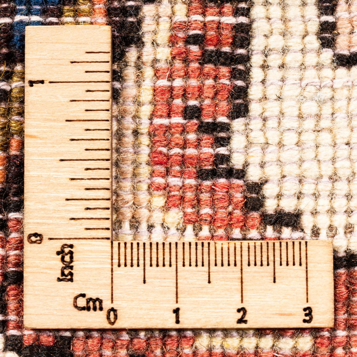 Tapis persan - Nomadic carré  - 207 x 199 cm - beige foncé