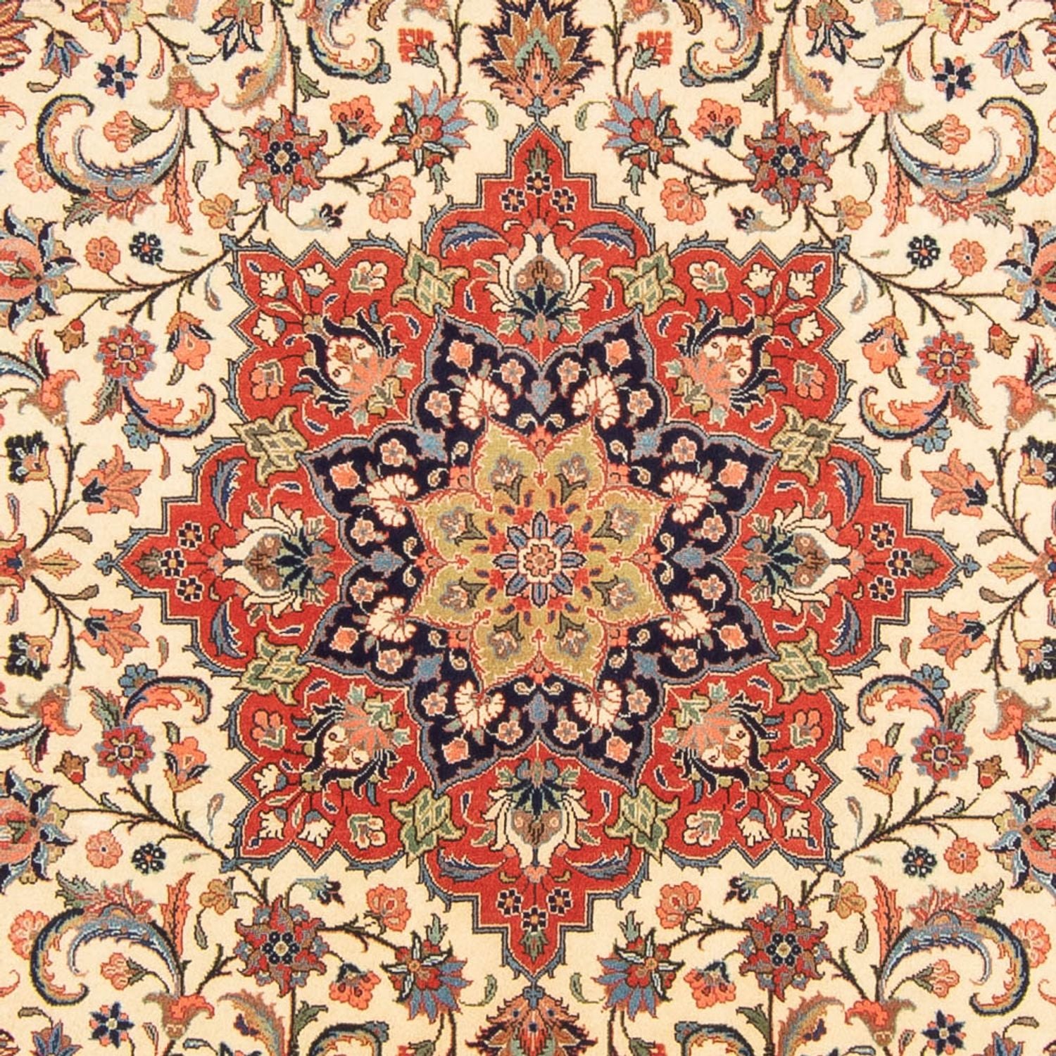 Tapis persan - Classique - 304 x 203 cm - crème