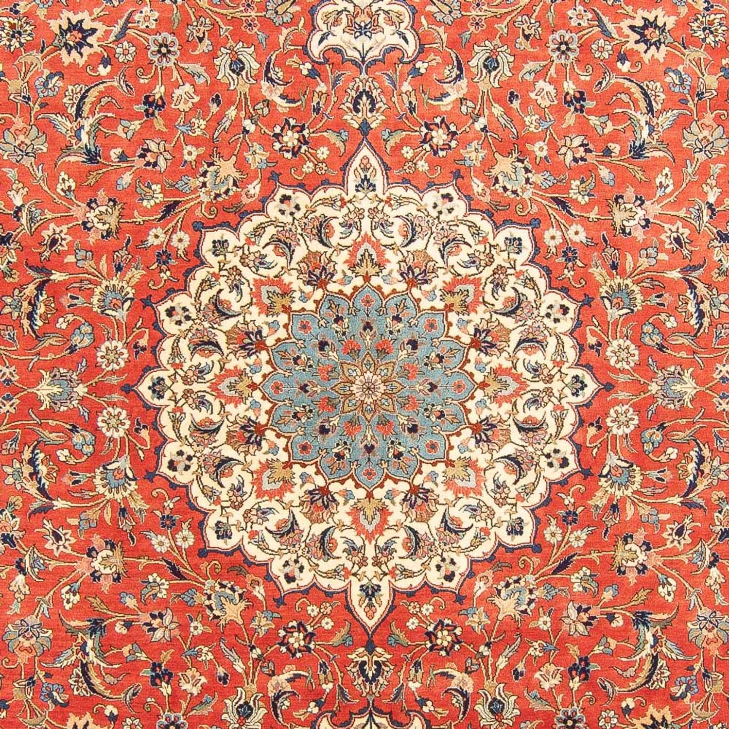 Tapis persan - Ghom - 317 x 220 cm - rouge
