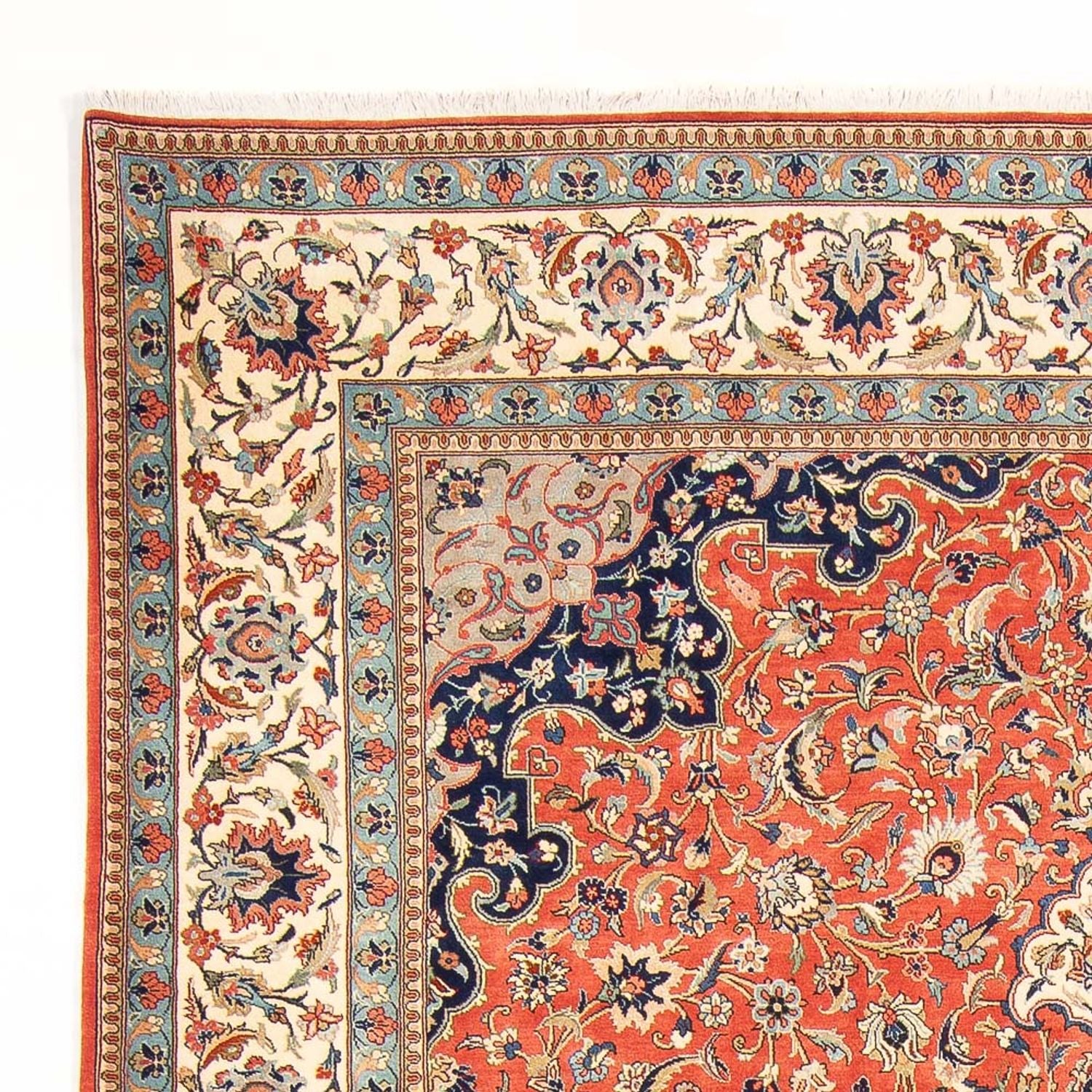 Tapis persan - Ghom - 317 x 220 cm - rouge