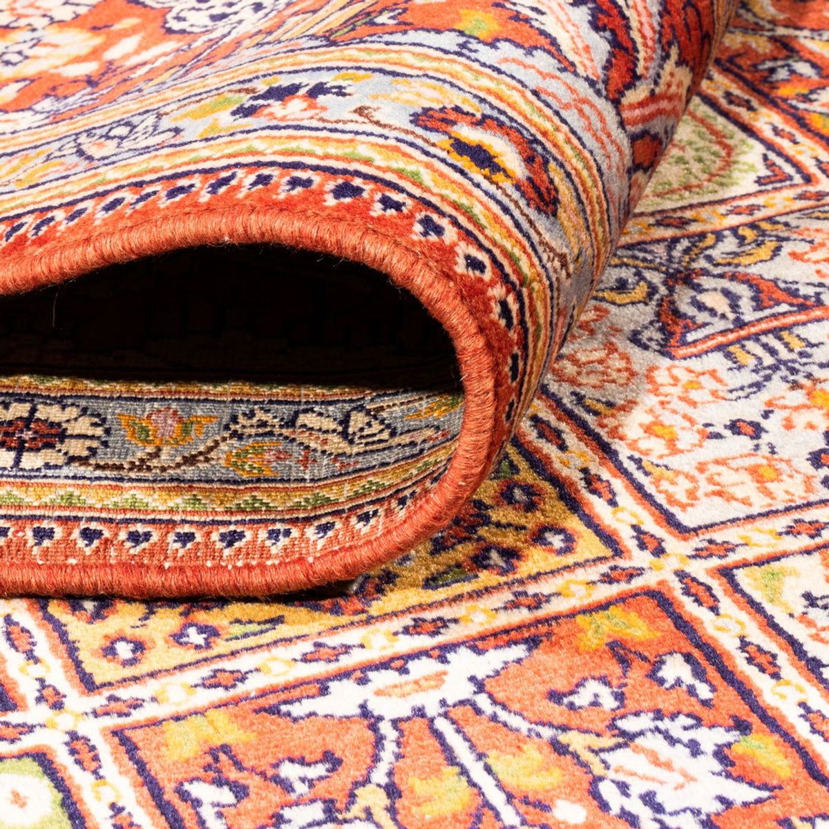 Tapis persan - Classique - 244 x 198 cm - saumon