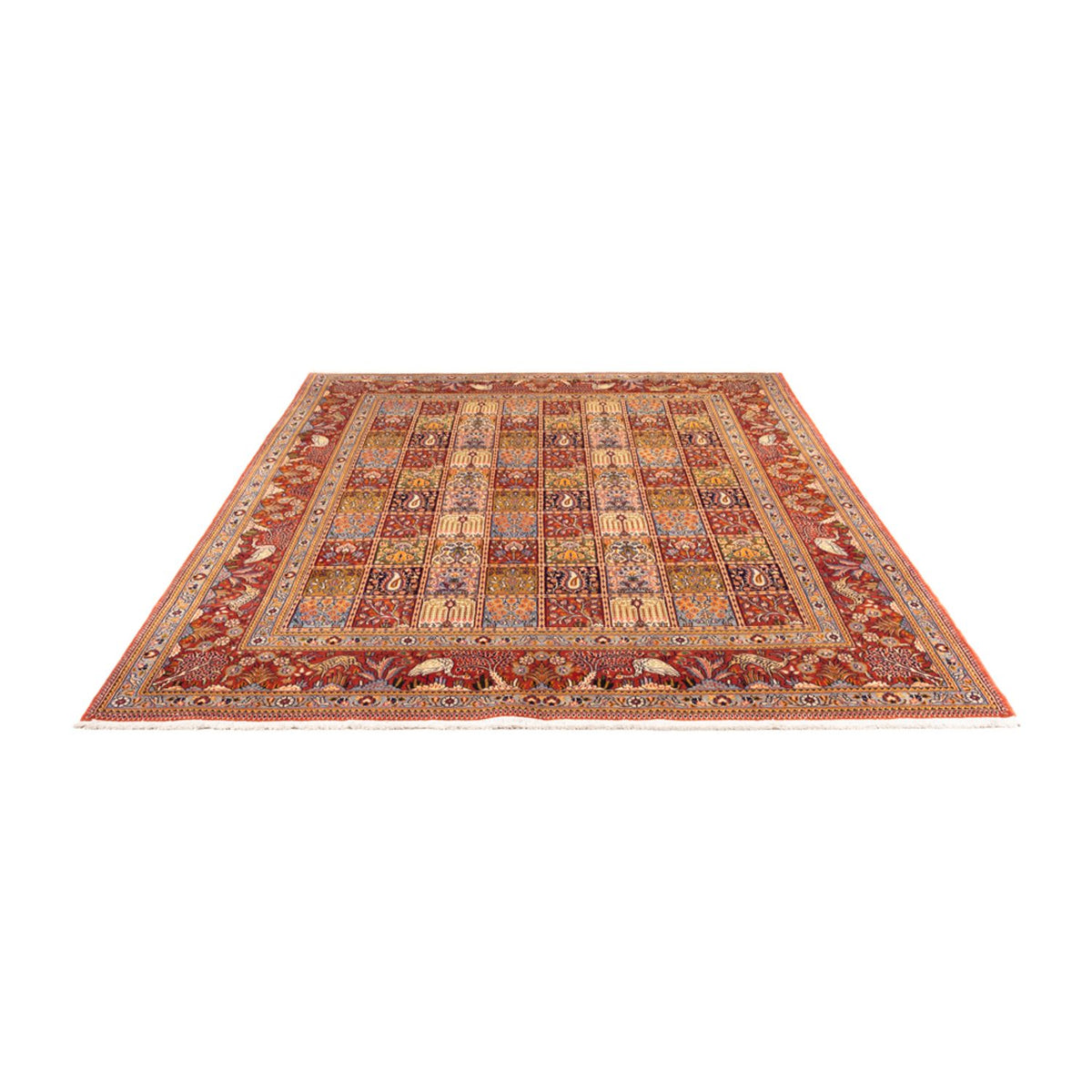 Tapis persan - Classique - 244 x 198 cm - saumon