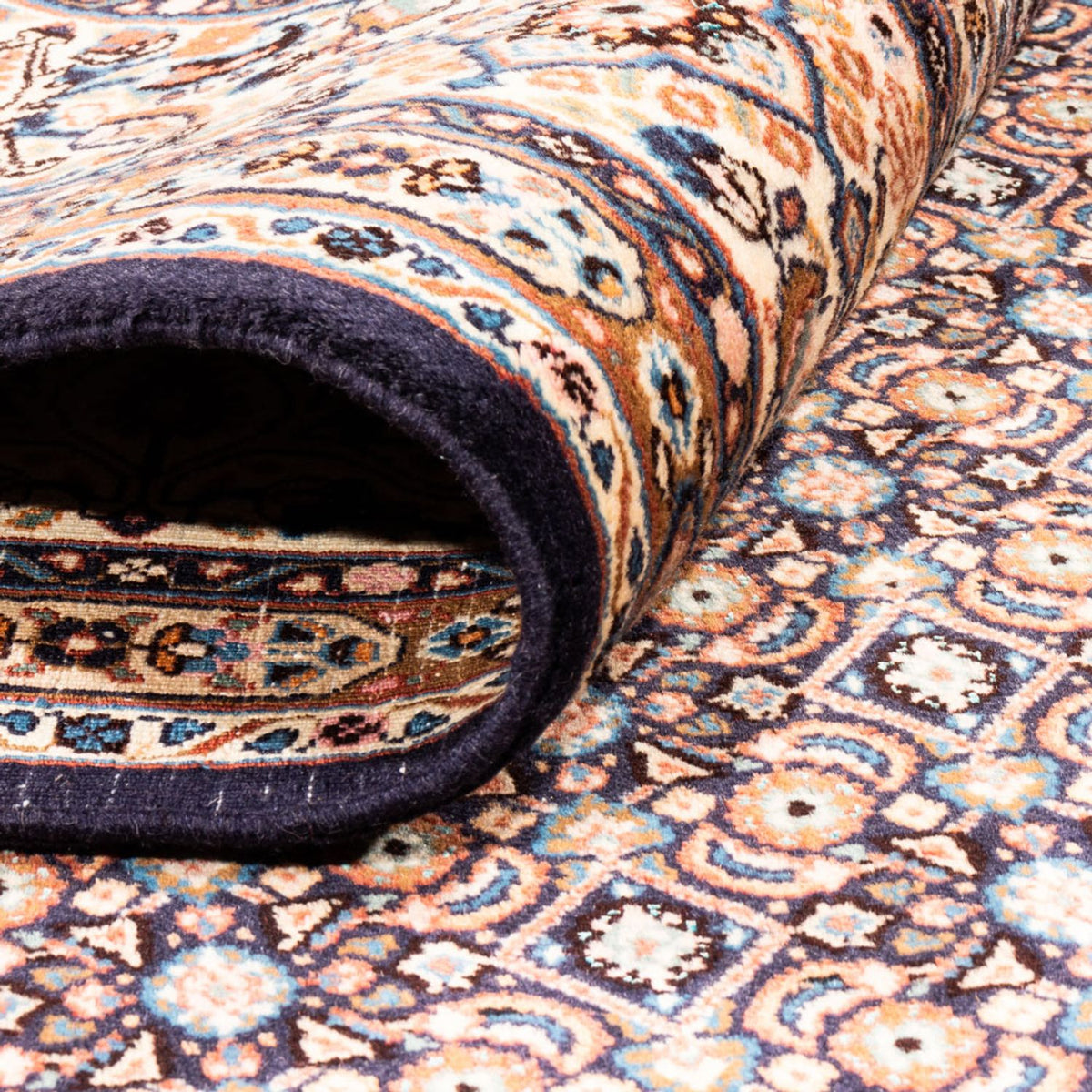 Tapis persan - Classique - 242 x 197 cm - beige foncé