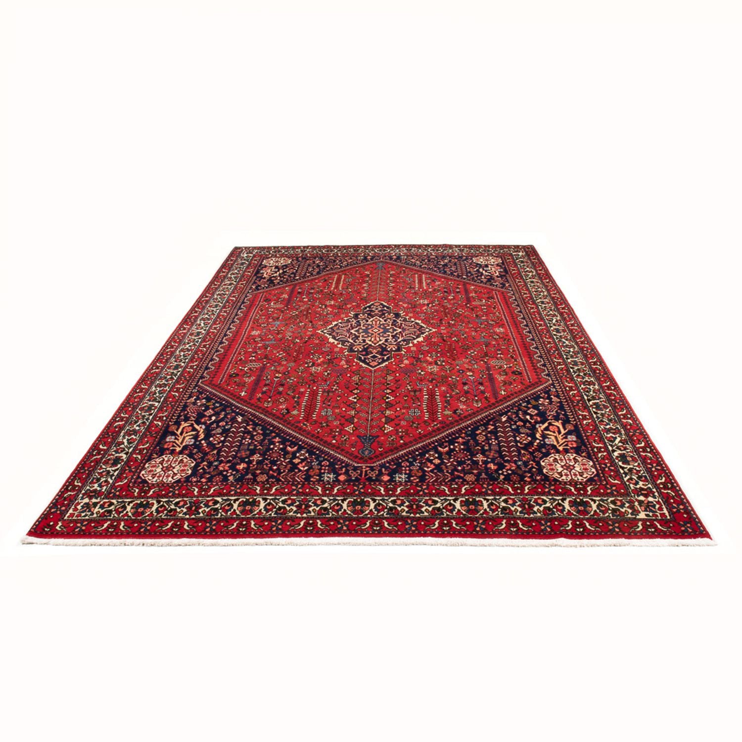Tapis persan - Nomadic - 310 x 207 cm - rouge