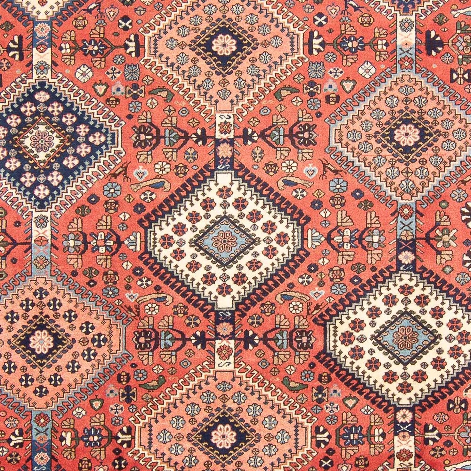 Tapis persan - Nomadic - 288 x 204 cm - rouge