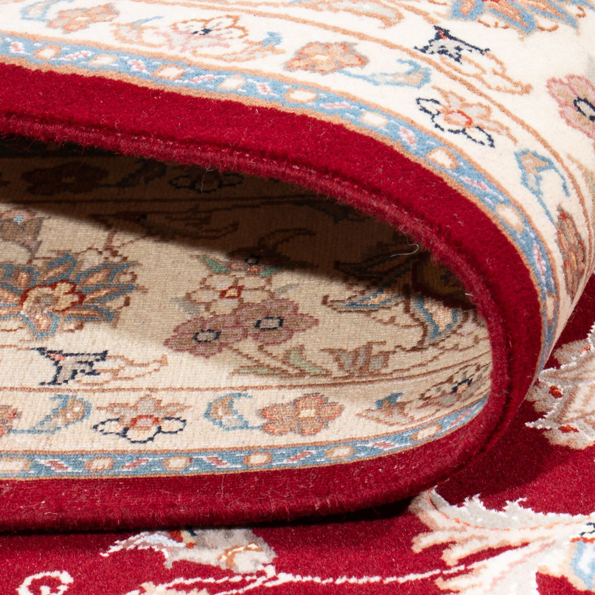 Tapis persan - Tabriz - Royal - 200 x 148 cm - rouge