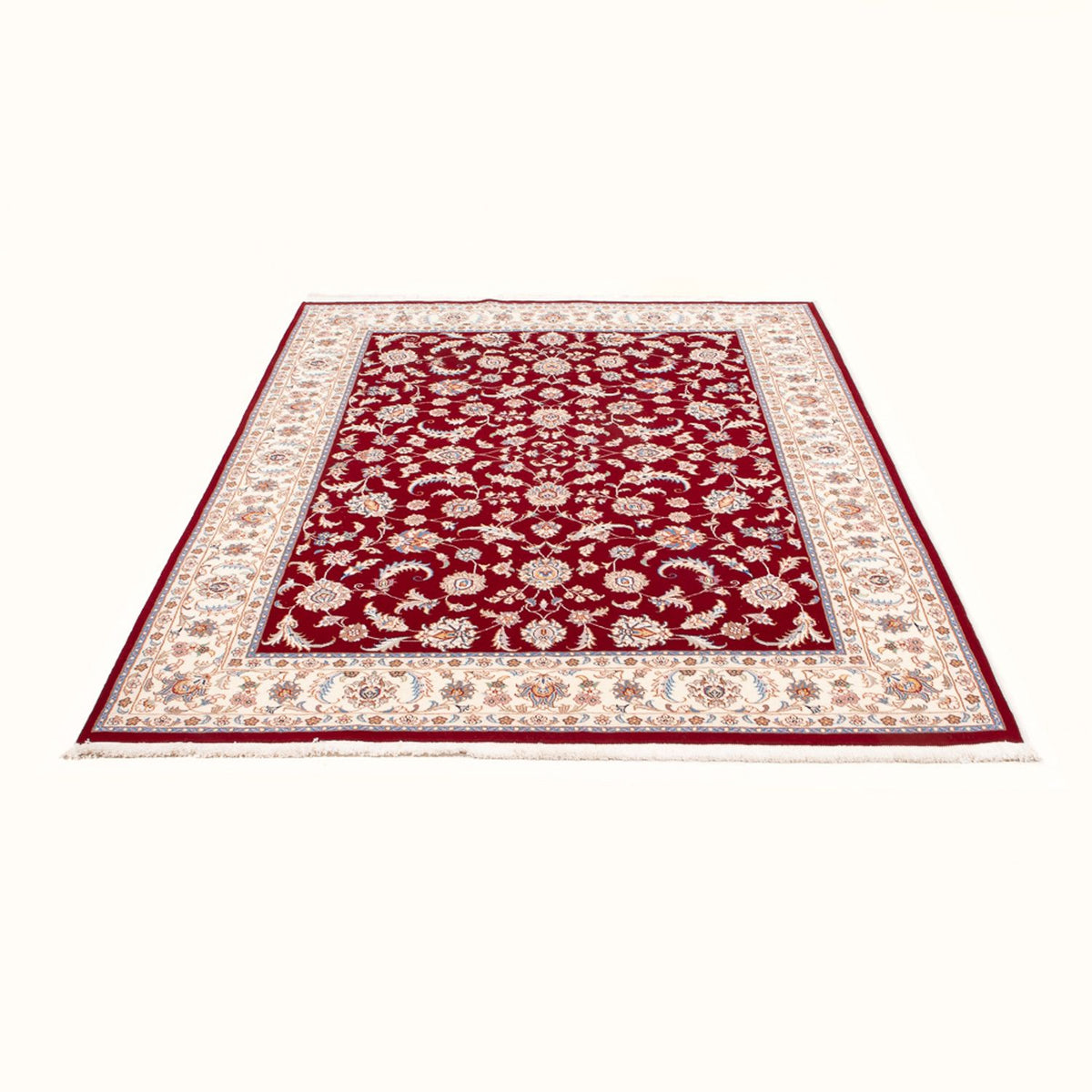 Tapis persan - Tabriz - Royal - 200 x 148 cm - rouge