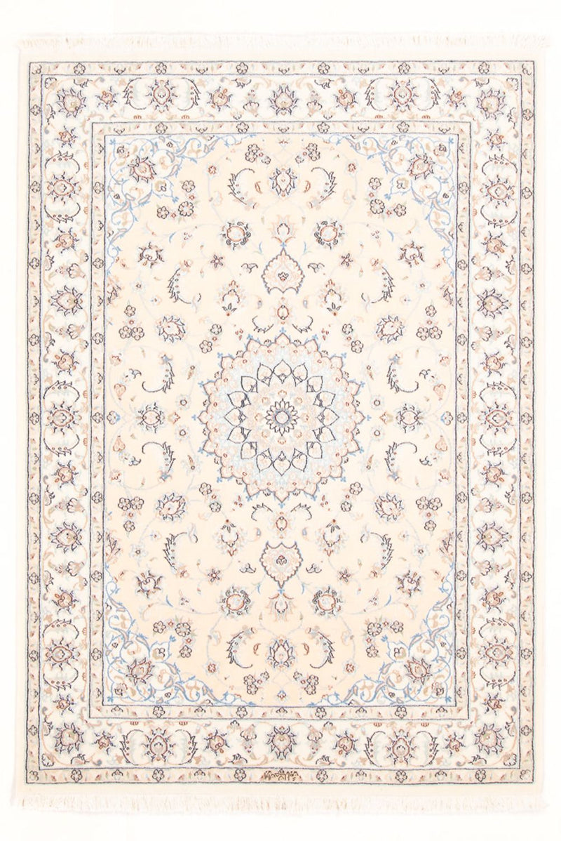 Tapis persan - Nain - Royal - 178 x 121 cm - crème