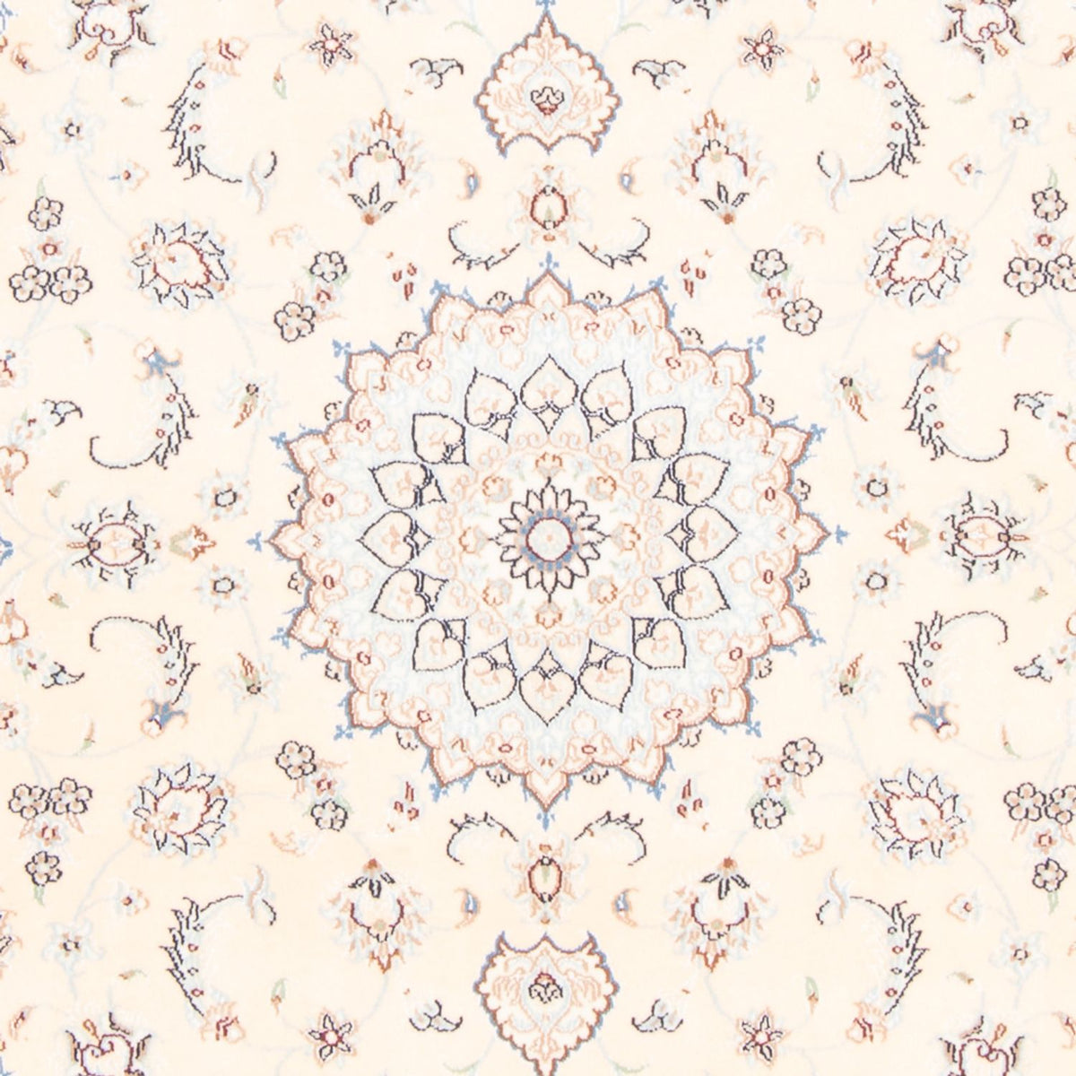 Tapis persan - Nain - Royal - 172 x 118 cm - crème