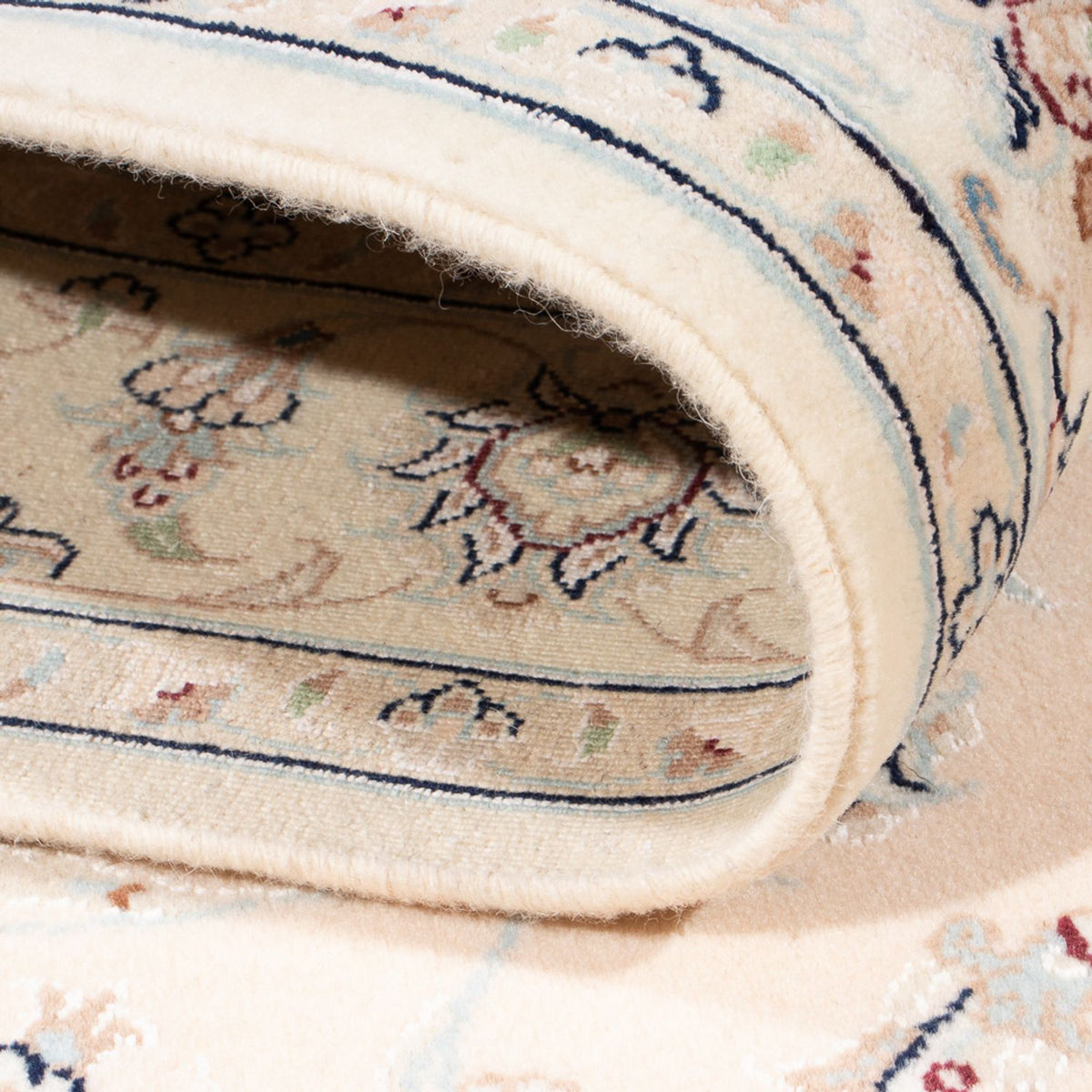 Tapis persan - Nain - Royal - 172 x 118 cm - crème