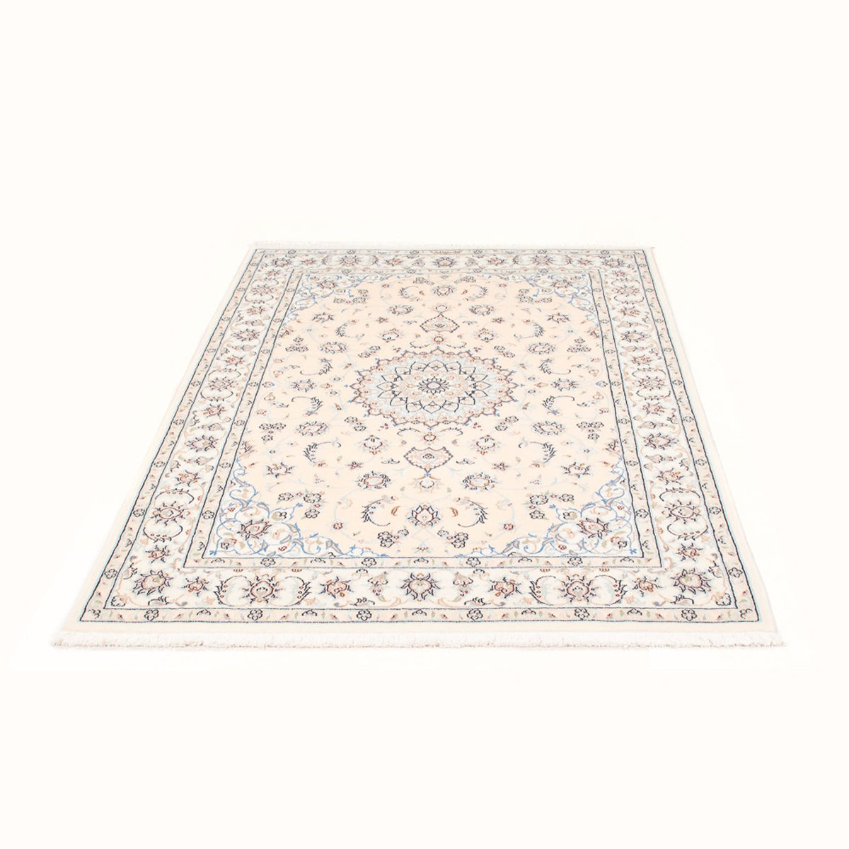 Tapis persan - Nain - Royal - 172 x 118 cm - crème