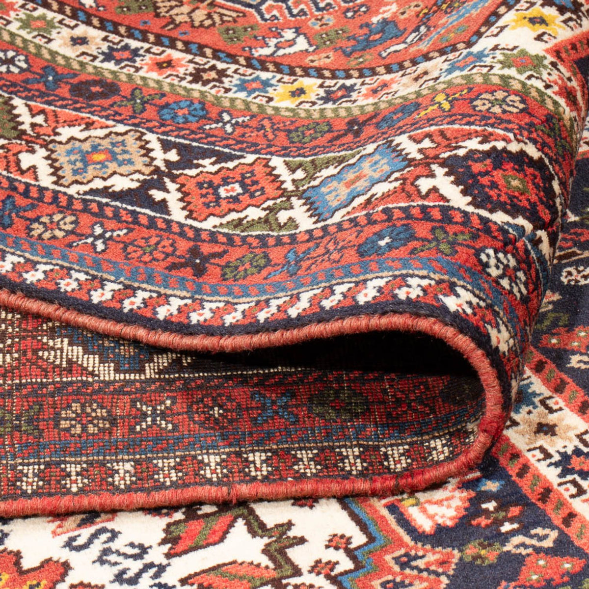 Tapis persan - Nomadic - 296 x 210 cm - multicolore