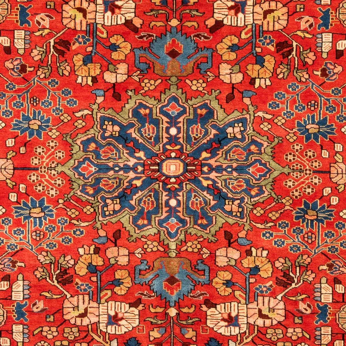 Tapis persan - Nomadic - 286 x 202 cm - rouge