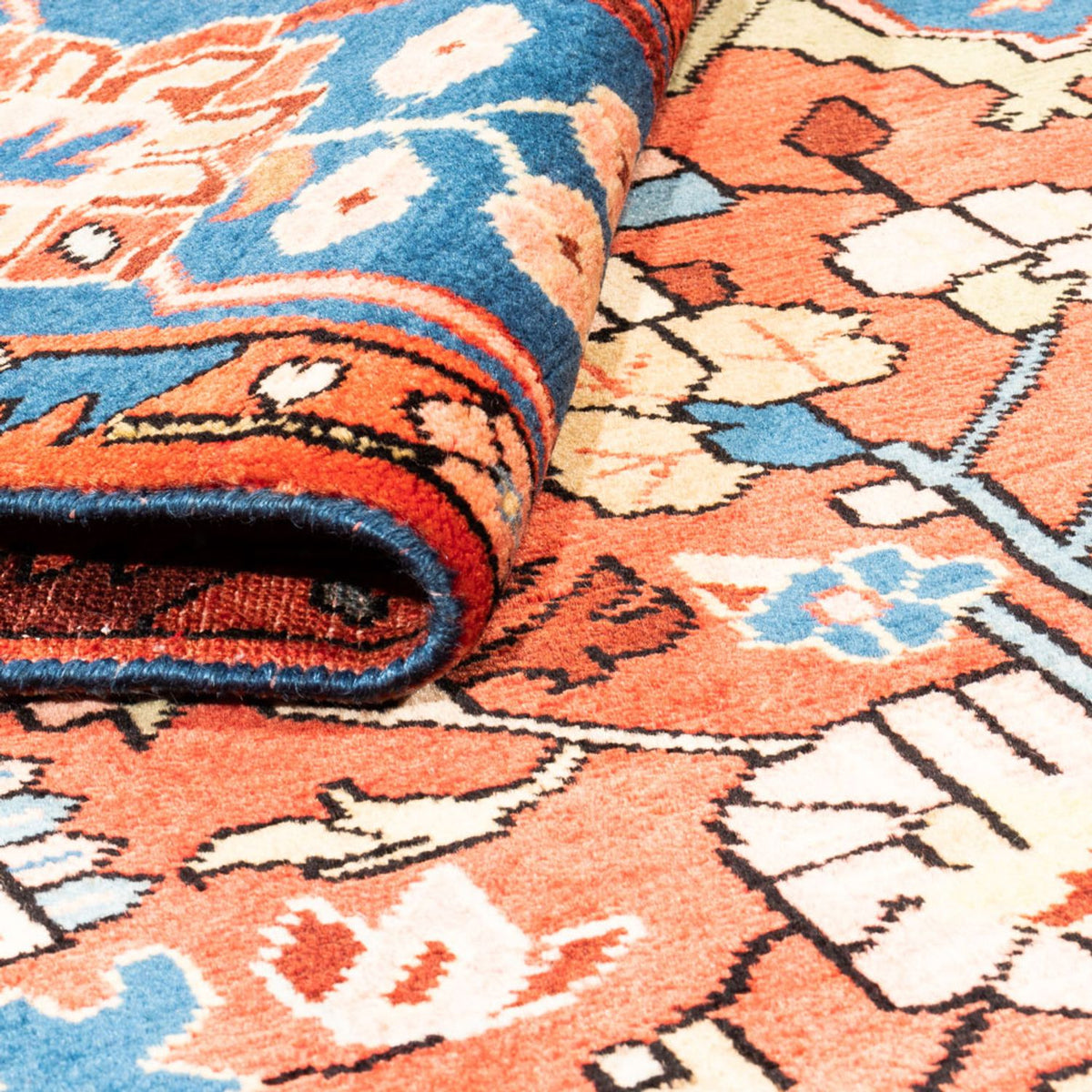 Tapis persan - Nomadic - 286 x 202 cm - rouge