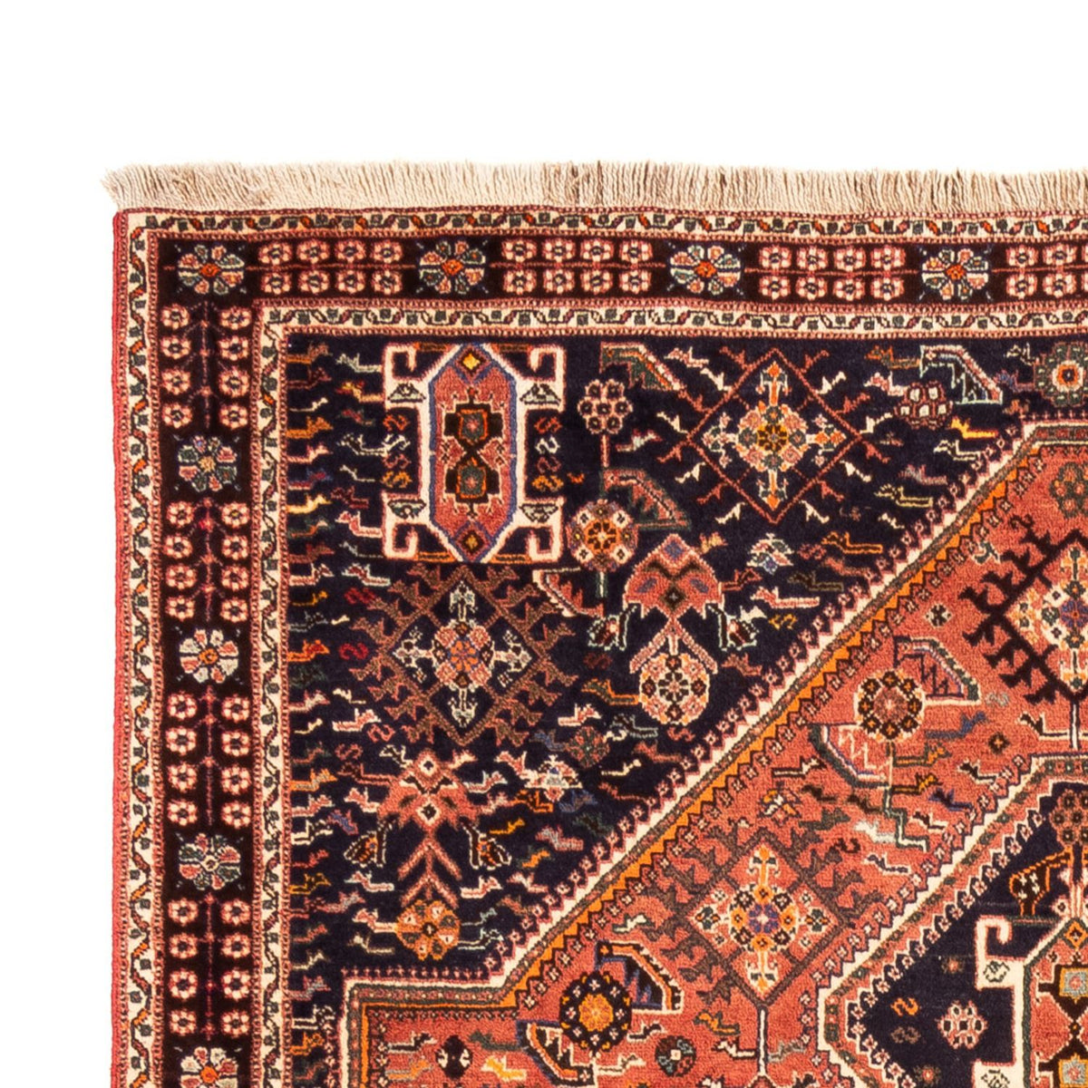 Tapis persan - Nomadic - 253 x 170 cm - rouge