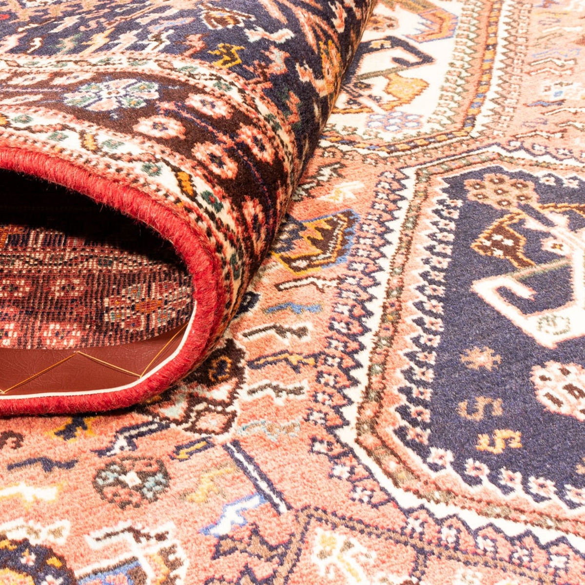 Tapis persan - Nomadic - 253 x 170 cm - rouge