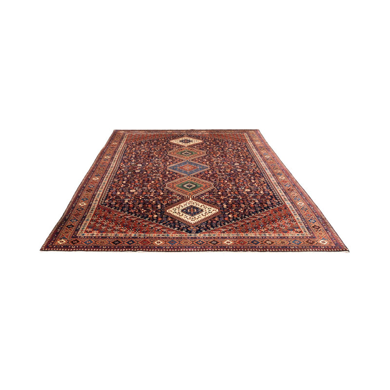 Tapis persan - Nomadic - 304 x 205 cm - rouge bordeaux