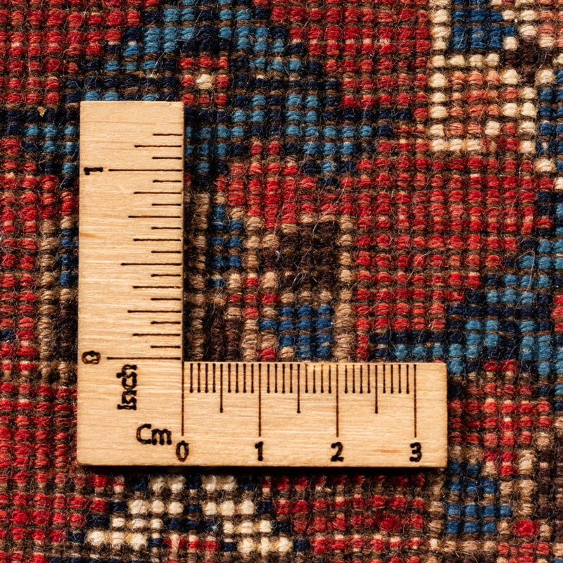 Tapis persan - Nomadic - 304 x 205 cm - rouge bordeaux