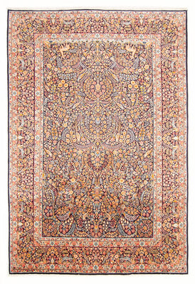 Tapis persan - Classique - 295 x 195 cm - bleu foncé